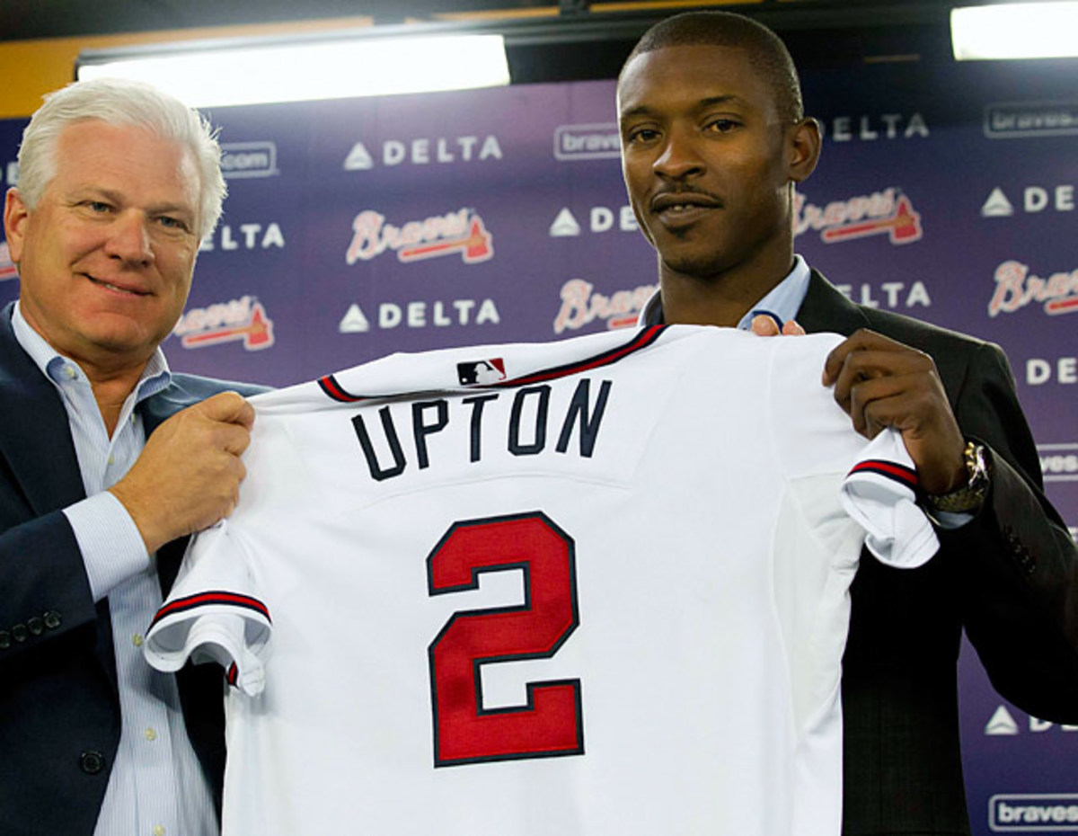 B.J. Upton, Braves