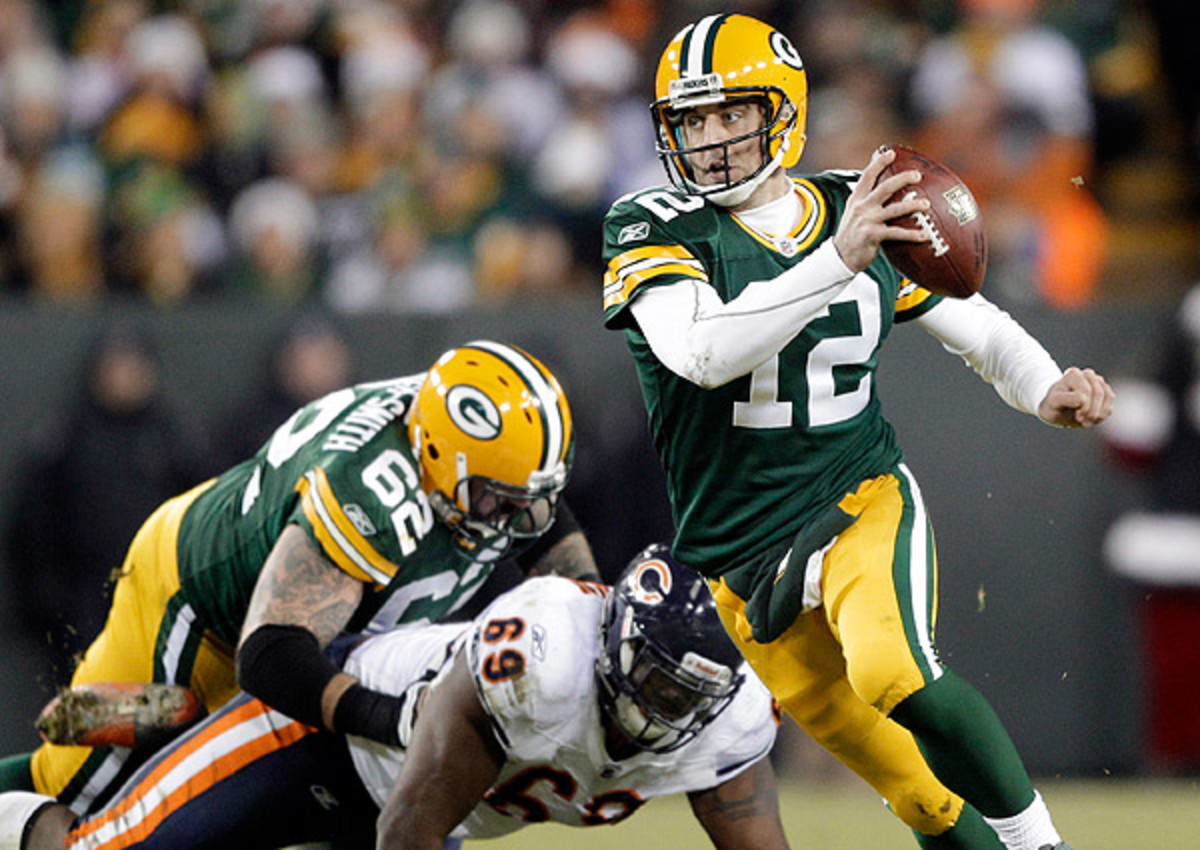 Aaron Rodgers and the Packers could take control in the NFC North with a Monday night win over the Bears.
