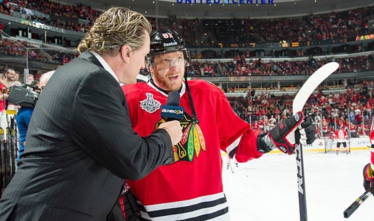 Don't expect Marian Hossa, or any NHLer, to reveal particulars about a postseason injury.