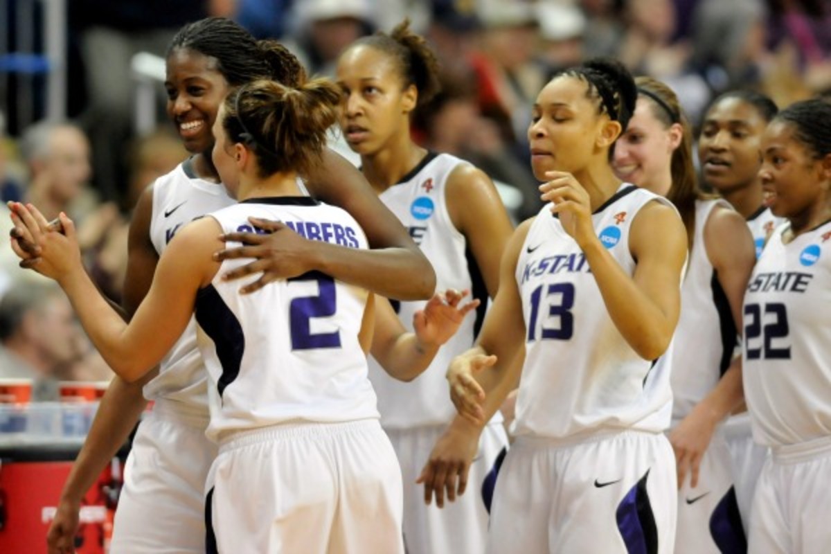 Fans inside Bramlage Coliseum Friday evening will be able to indulge in a plate of bacon. (John Wolke/Getty Images)