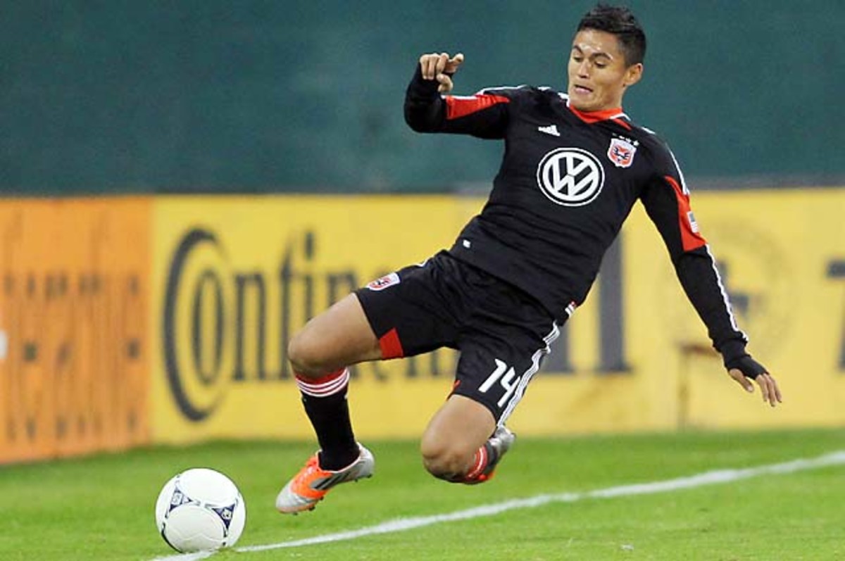 Andy Najar has been with D.C. United since 2010.