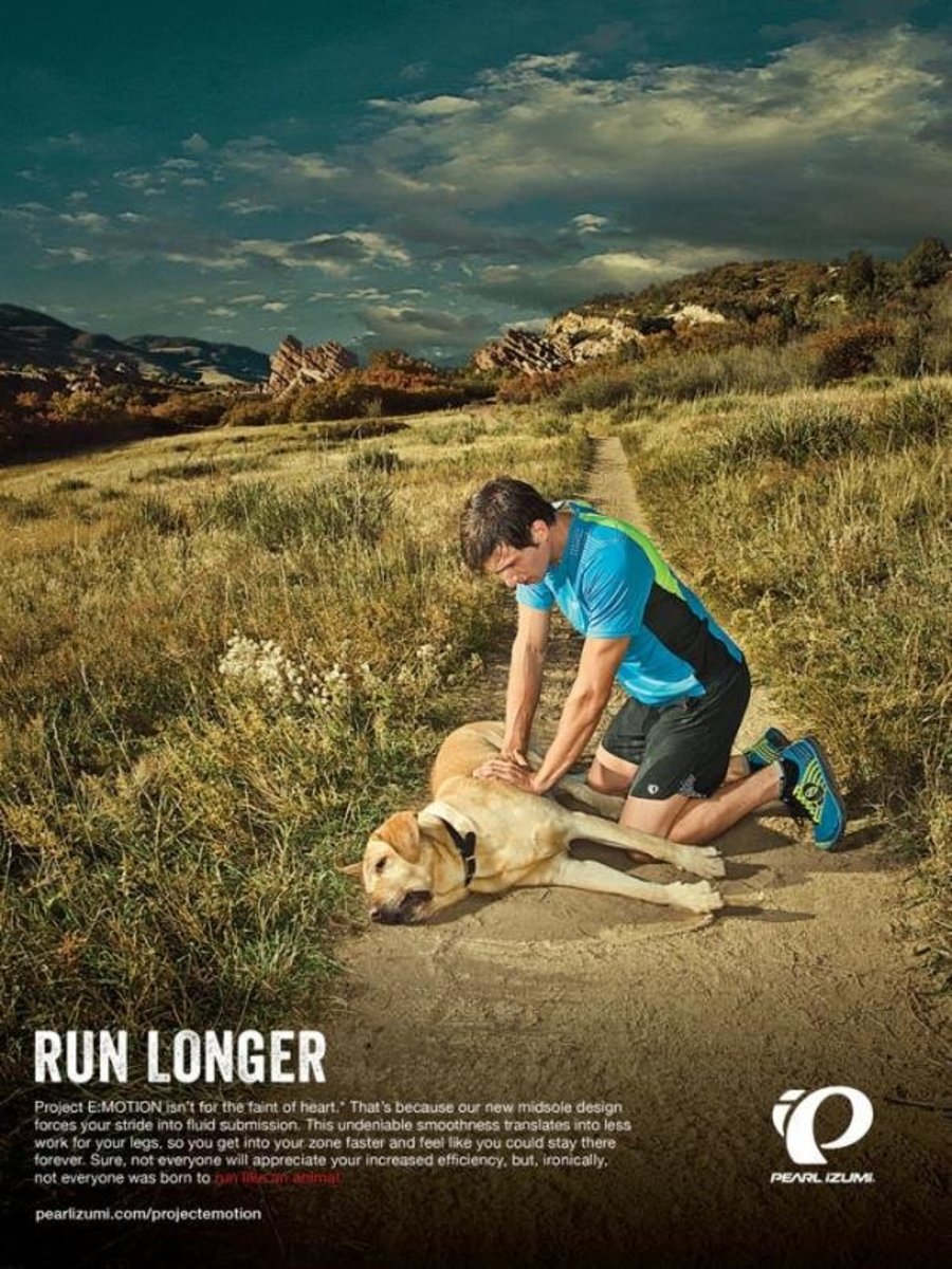 pearl izumi dead dog ad