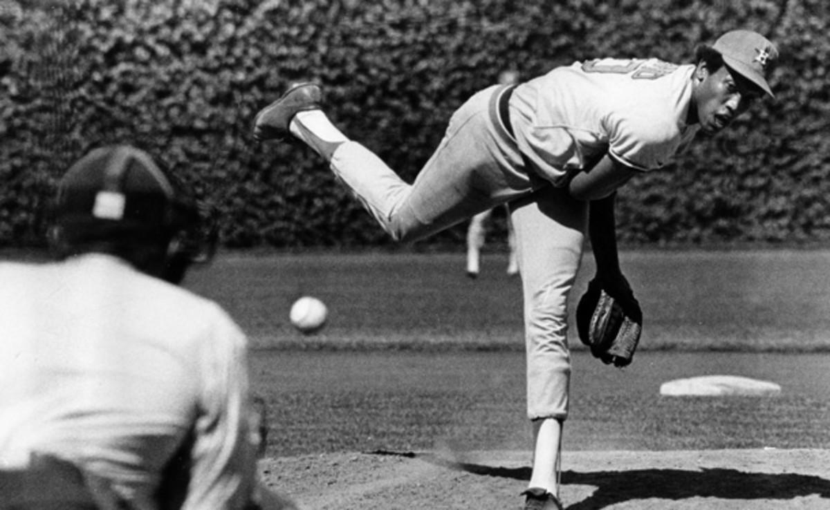 J.R. Richard twice led the National League in strikeouts over a 10-year career. [Sporting News Archives]