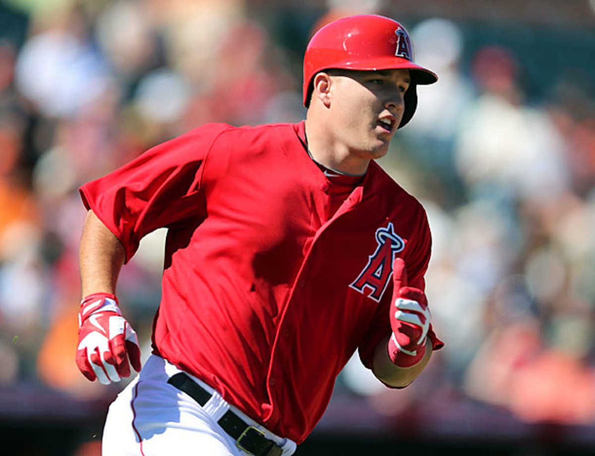 Angels' OF Mike Trout