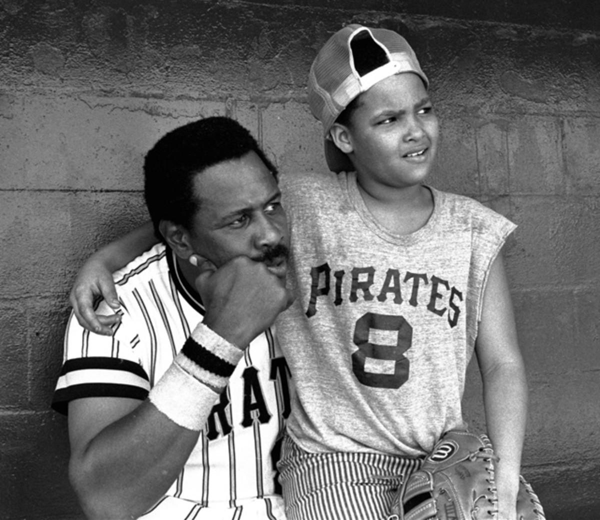 Willie Stargell and Willie Stargell Jr.