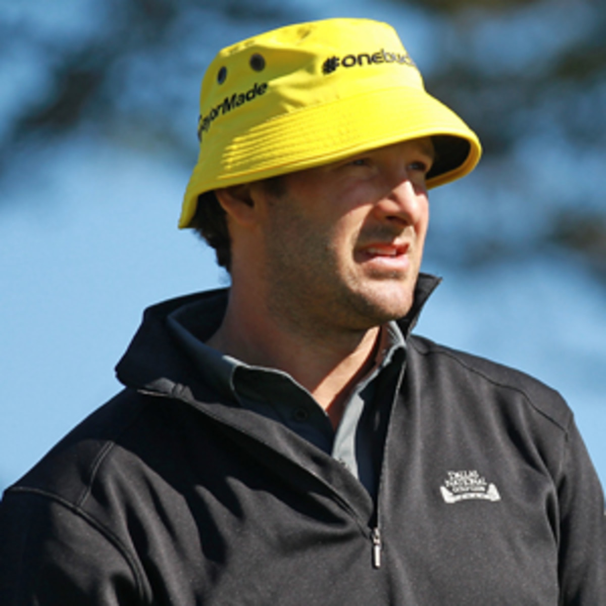 Cowboys quarterback Tony Romo played in the AT&T Pebble Beach National Pro-Am. (Jed Jacobsohn/Getty Images)
