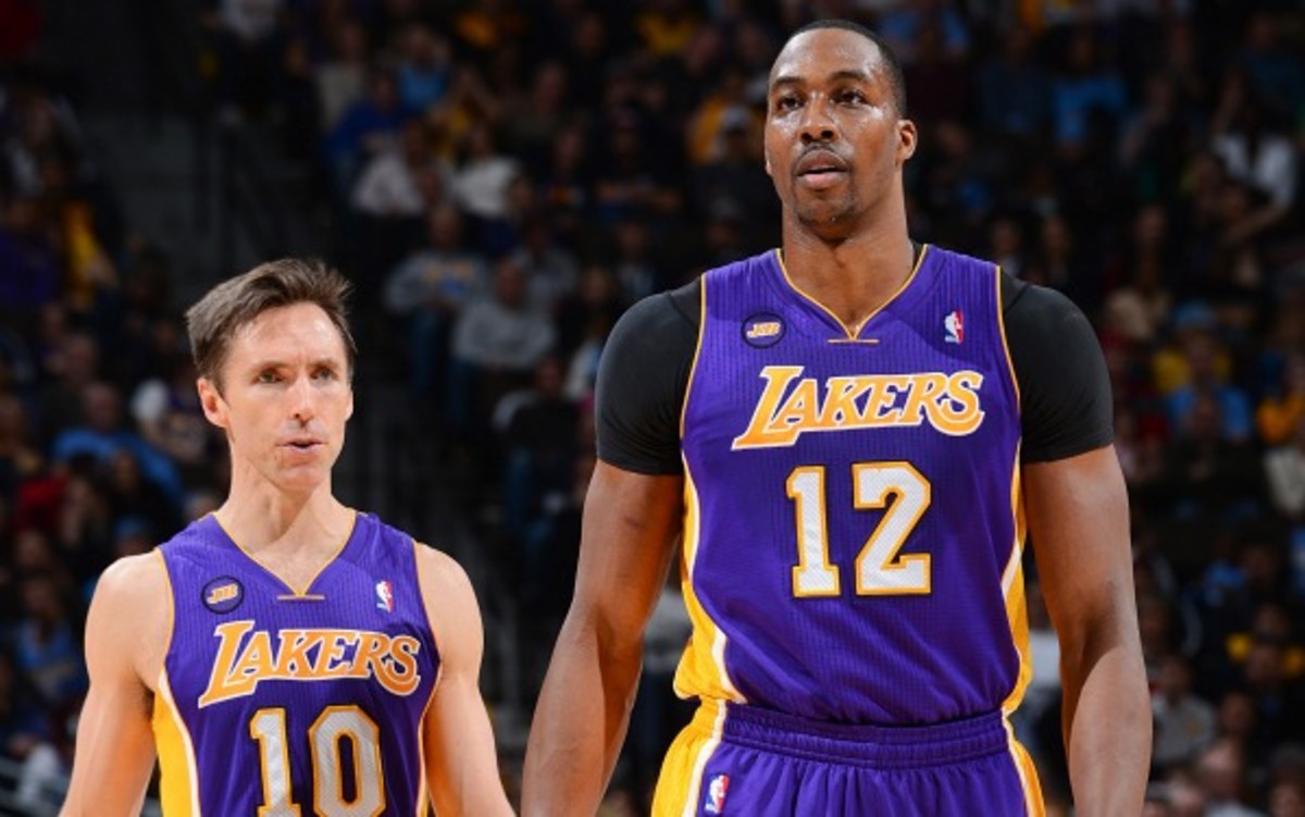 Steve Nash says Dwight Howard never wanted to be in Los Angeles. (Garrett Ellwood/NBA/Getty Images)