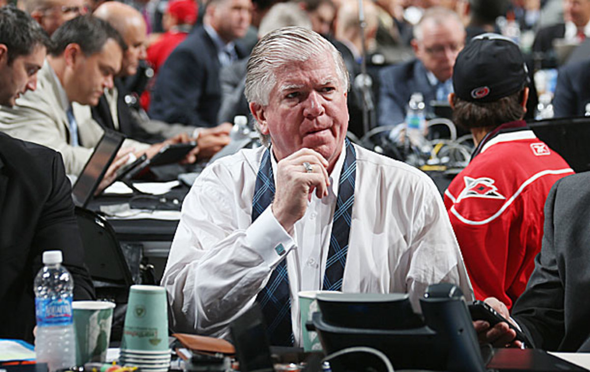 Former Maple Leafs GM Brian Burke has joined the Anaheim Ducks