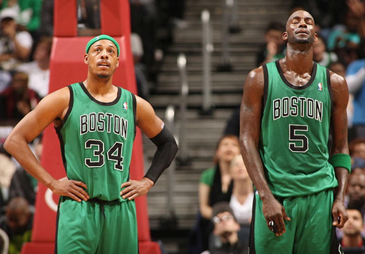 Paul Pierce, Kevin Garnett will carry the load with Rajon Rondo sidelined
