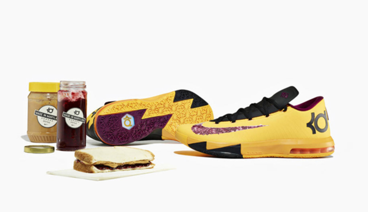 kevin durant peanut butter and jelly