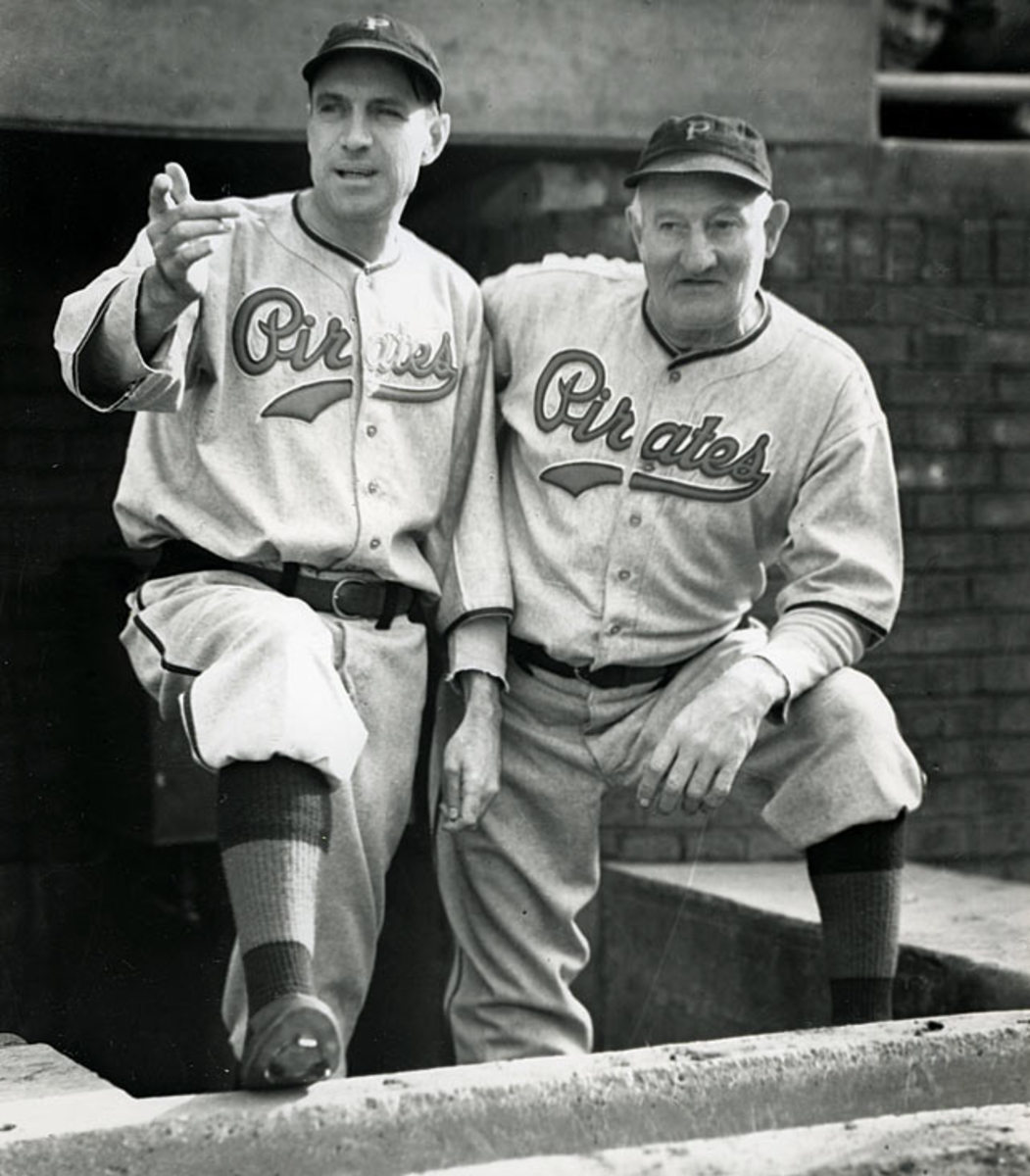 Pie Traynor and Honus Wagner