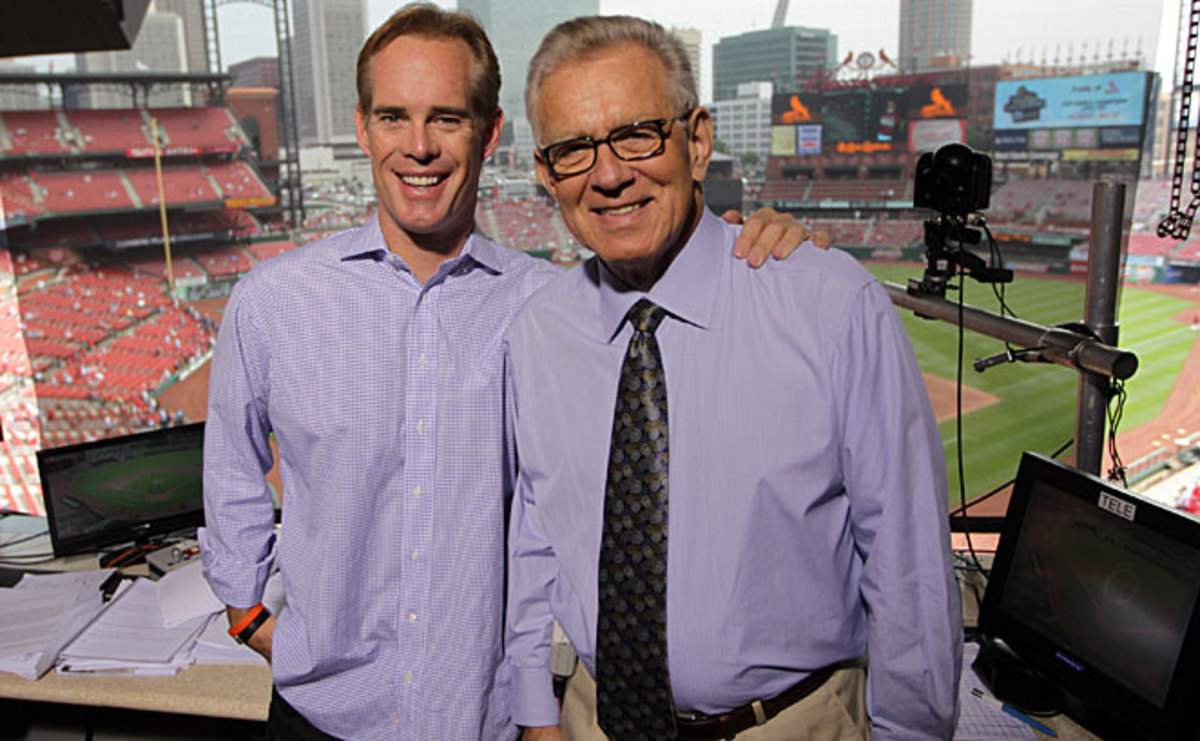 Joe Buck (left) and Tim McCarver have been partners in Fox's broadcast booth since 1996.