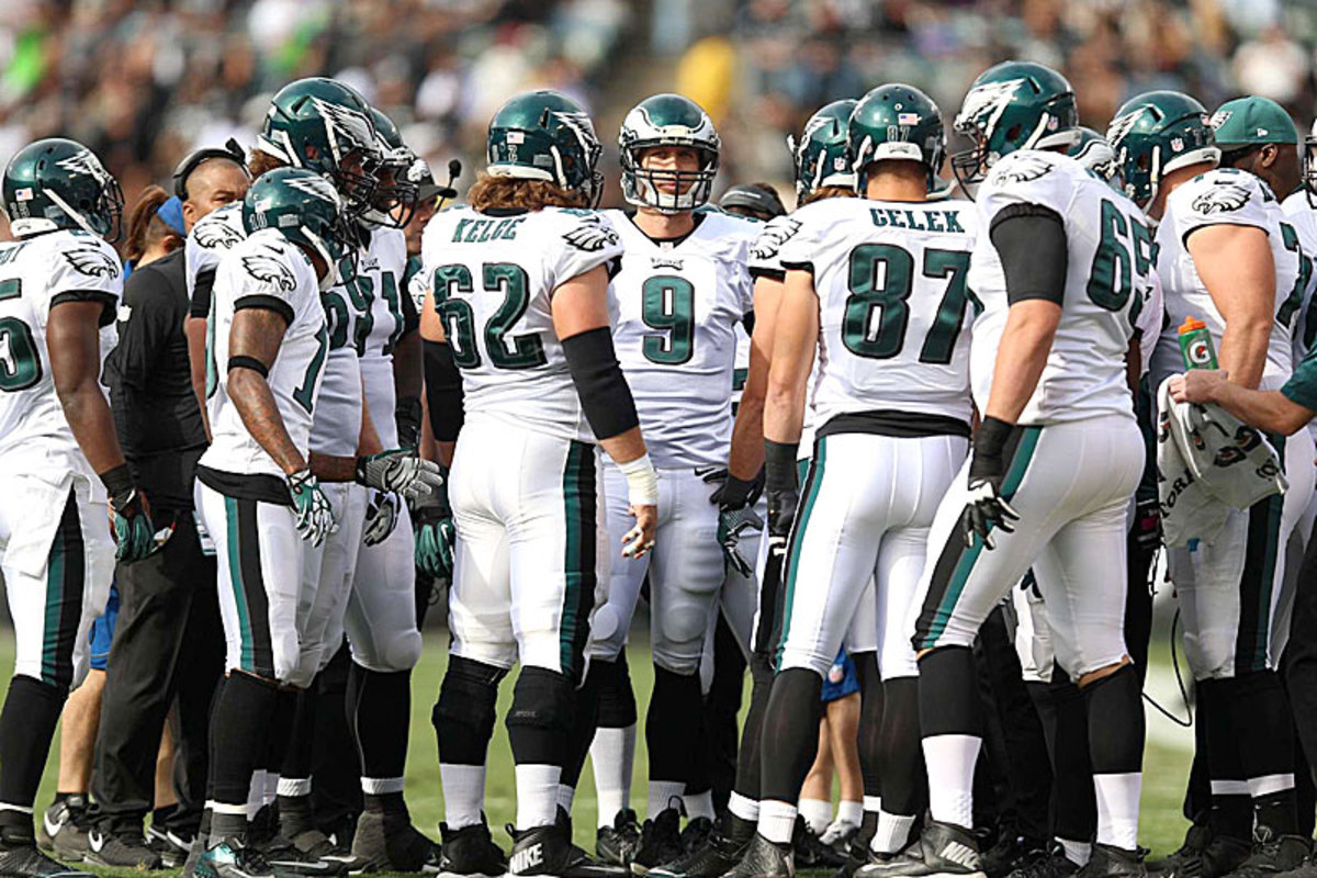 Nick Foles was at the center of history in Oakland. 