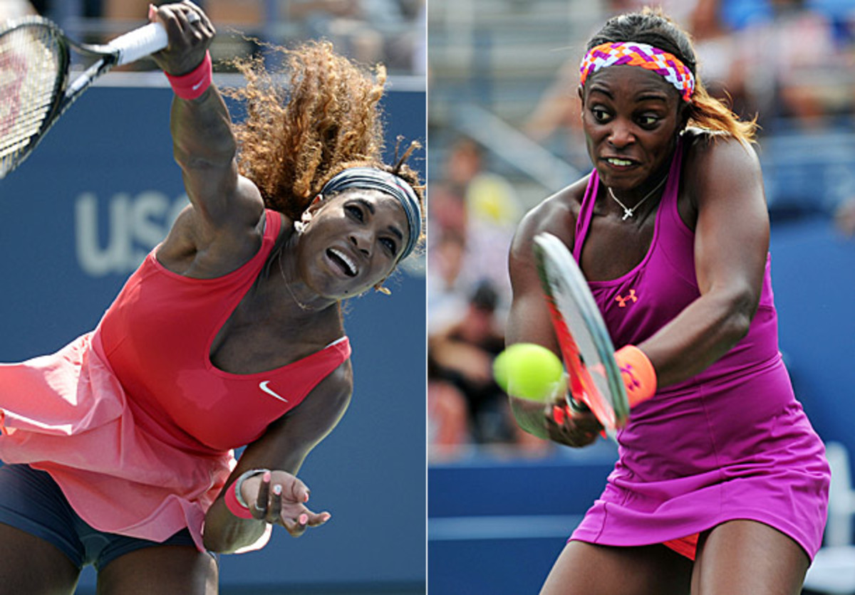 Serena Williams and Sloane Stephens