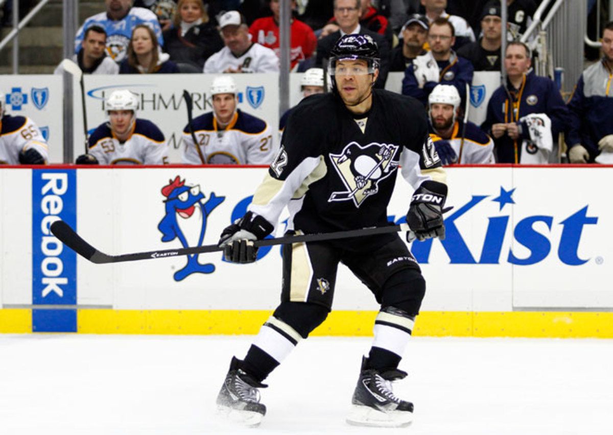 The Penguins are hoping that Jarome Iginla will finally be able to lift the Stanley Cup in June.