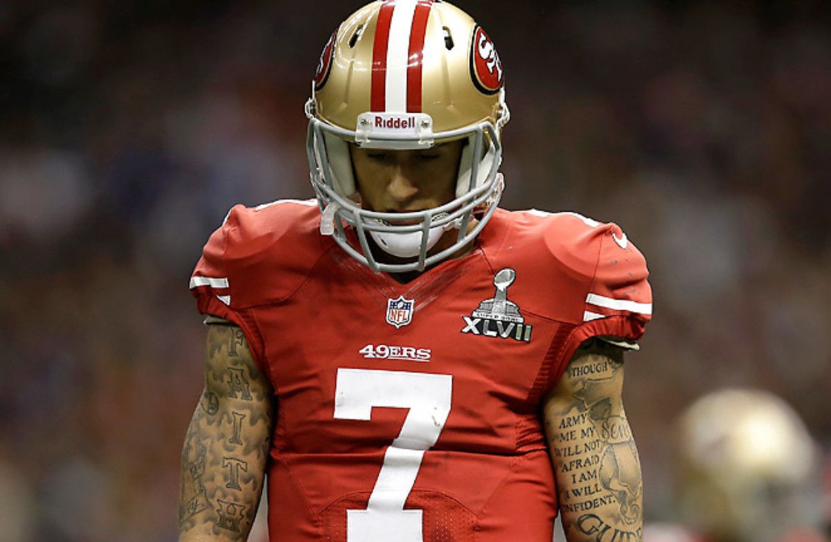 Colin Kaepernick hada 91.7 rating,but threw three straight incompletions with the game on the line late.