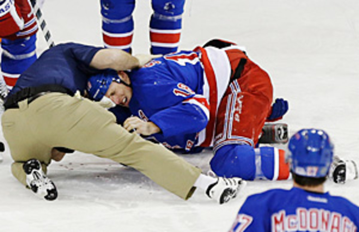 Marc Staal's scary eye injury last season gave the mandatory visor movement momentum.