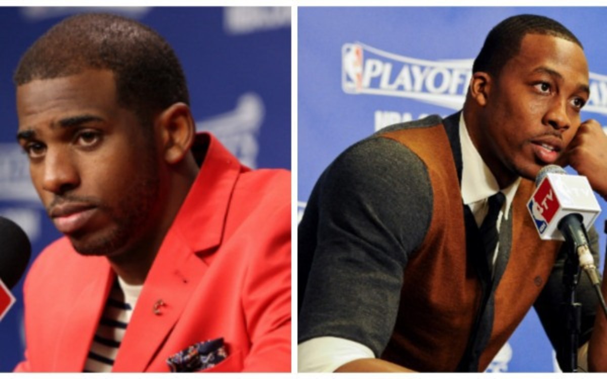 The NBA fined three teams for tampering, including the Hawks who are going after Chris Paul and Dwight Howard. (Getty Images)