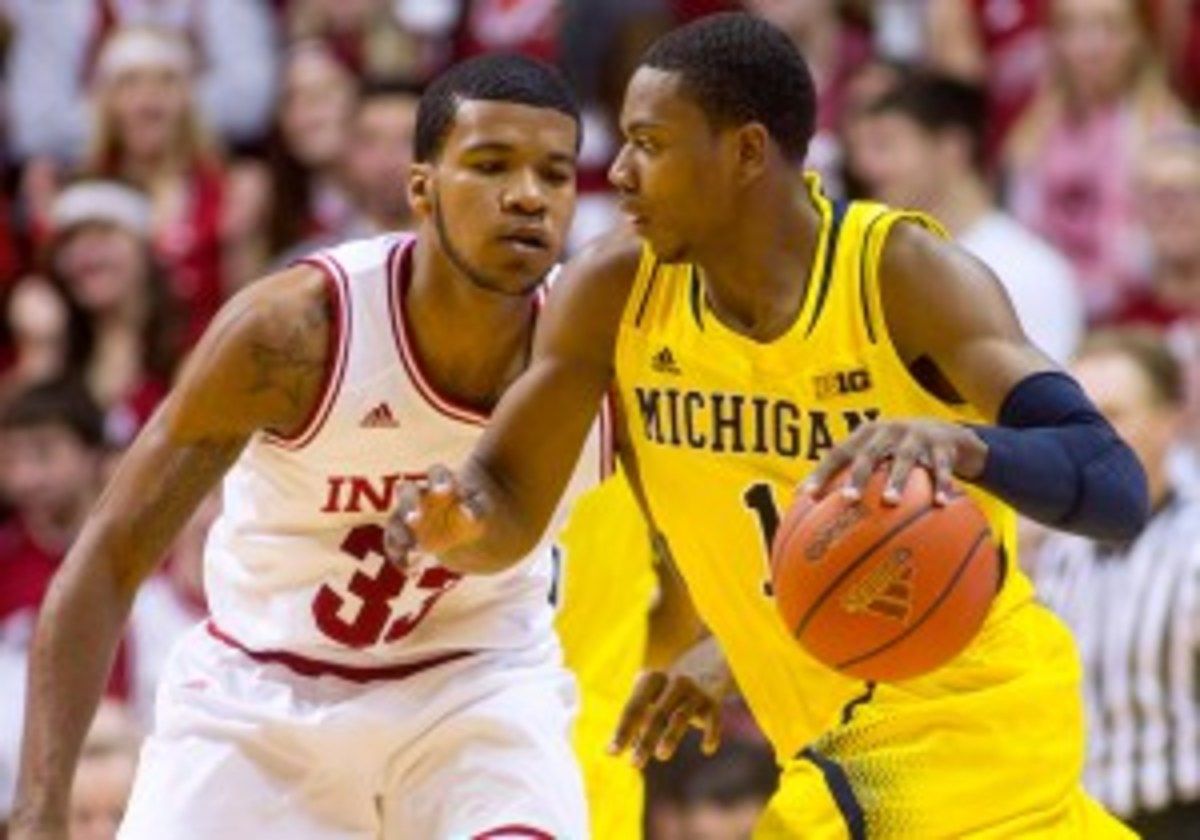 Indiana took care of Michigan in their first meeting of the season Feb. 2, 81-73. (AP/Doug McSchooler)