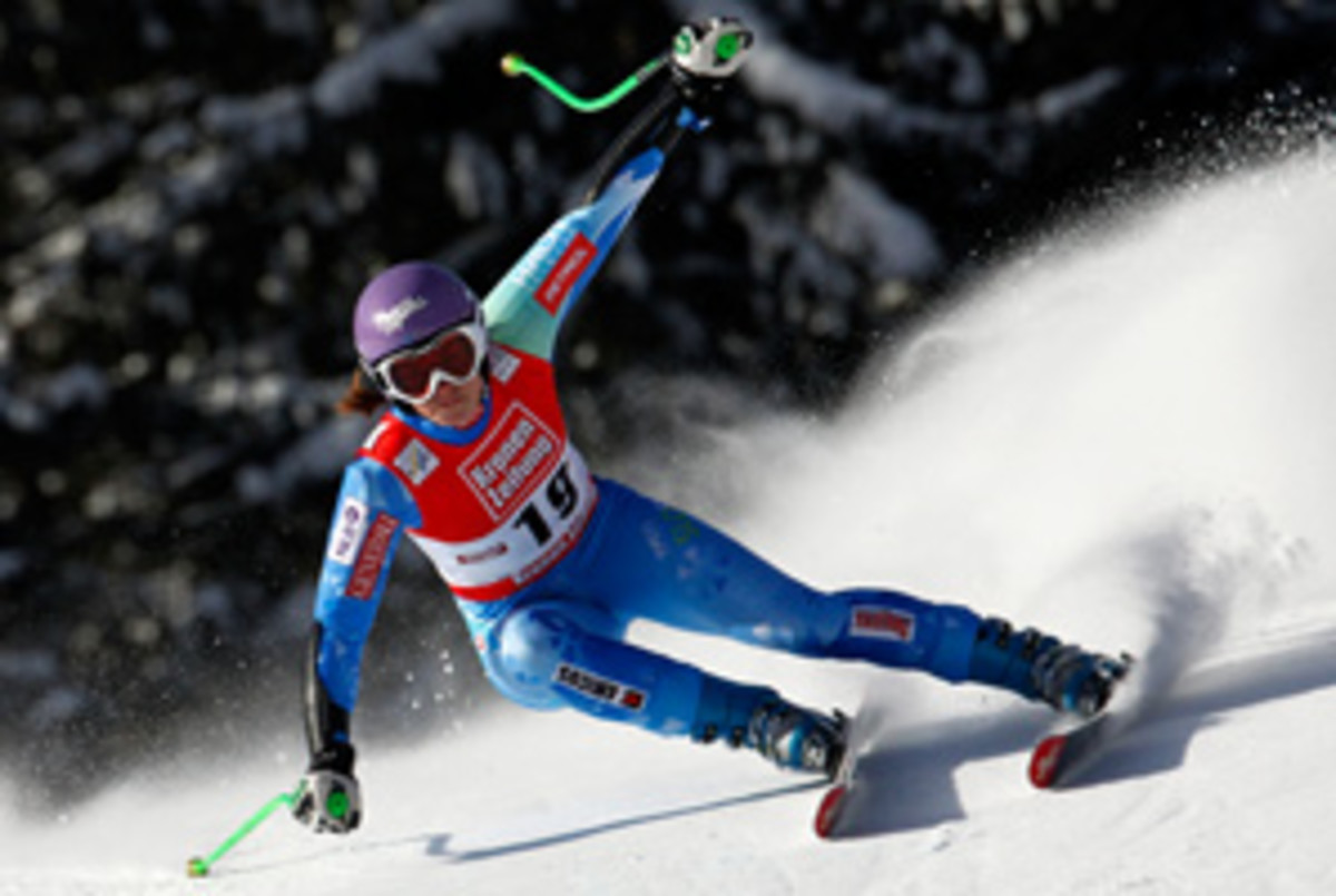 Tina Maze recorded her sixth victory of the season and 17th overall.