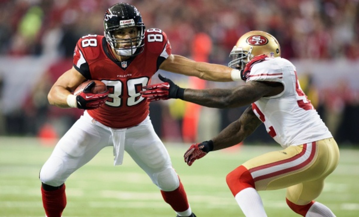 Tony Gonzalez had made a staggering 1,242 receptions during his career. (David Stluka/AP)