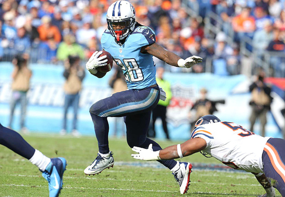With the Titans' difficult schedule to start, Chris Johnson's owners are in for another tough season.