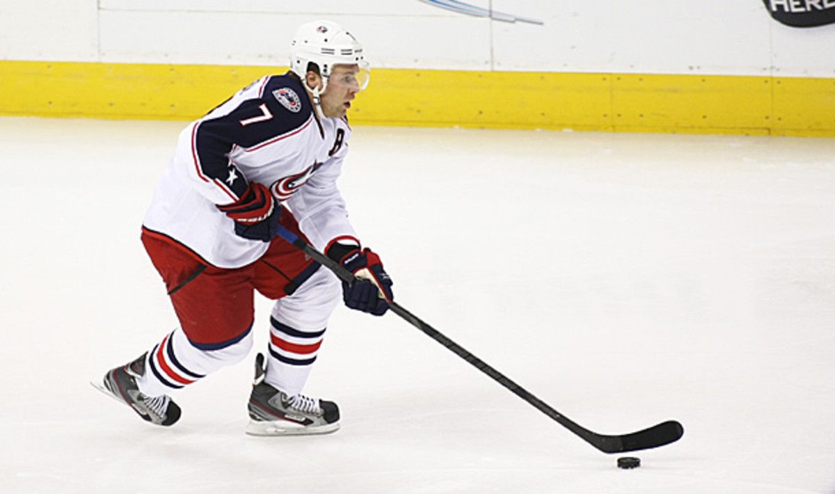Columbus Blue Jackets defenseman Jack Johnson may be traded to the Penguins.