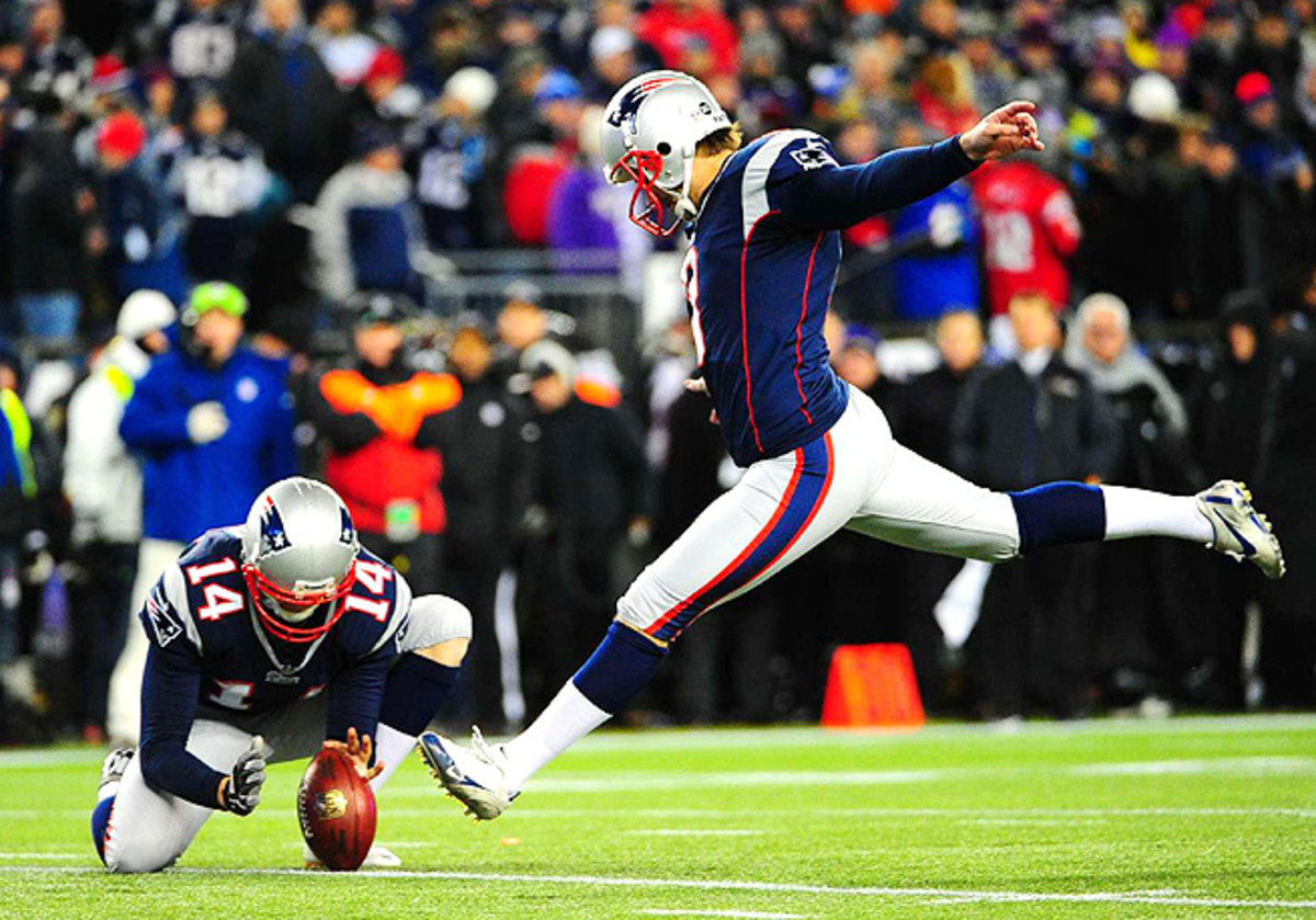 Stephen Gostkowski made 100 percent of his extra point attempts for the Patriots last year.