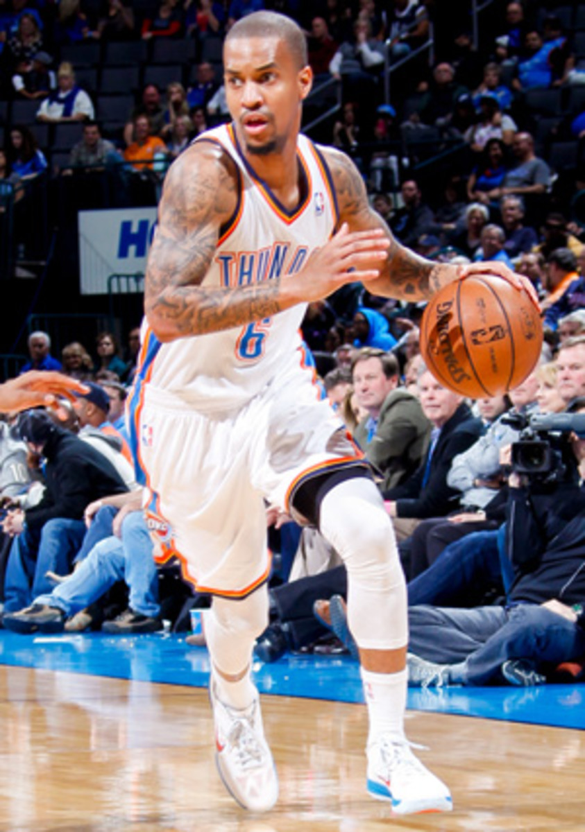 Eric Maynor is headed to Portland. (Layne Murdoch Jr./Getty Images)