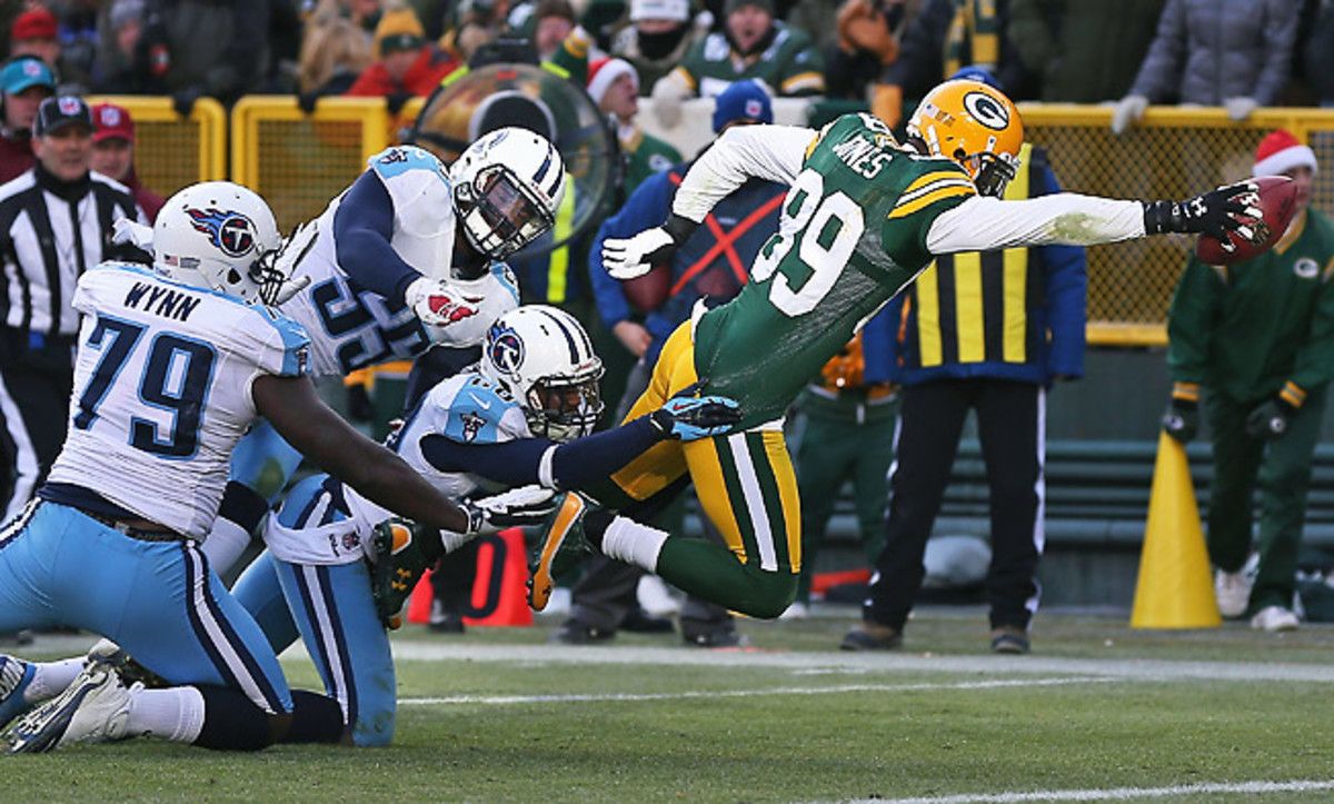 Green Bay's James Jones won't score 14 times again, but he's poised for a big increase in targets.