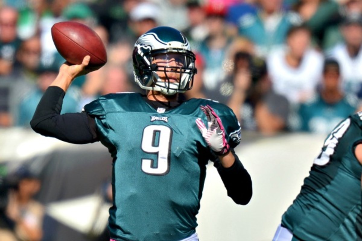 Could Nick Foles be the franchise quarterback Jeffrey Lurie is hoping for? (Drew Hallowell/Getty Images)