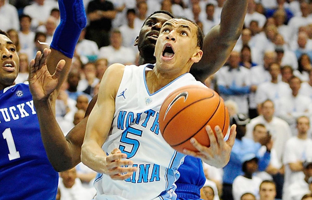 Marcus Paige scored 21 of his 23 points in the second half to lead the Tar Heels over Kentucky.