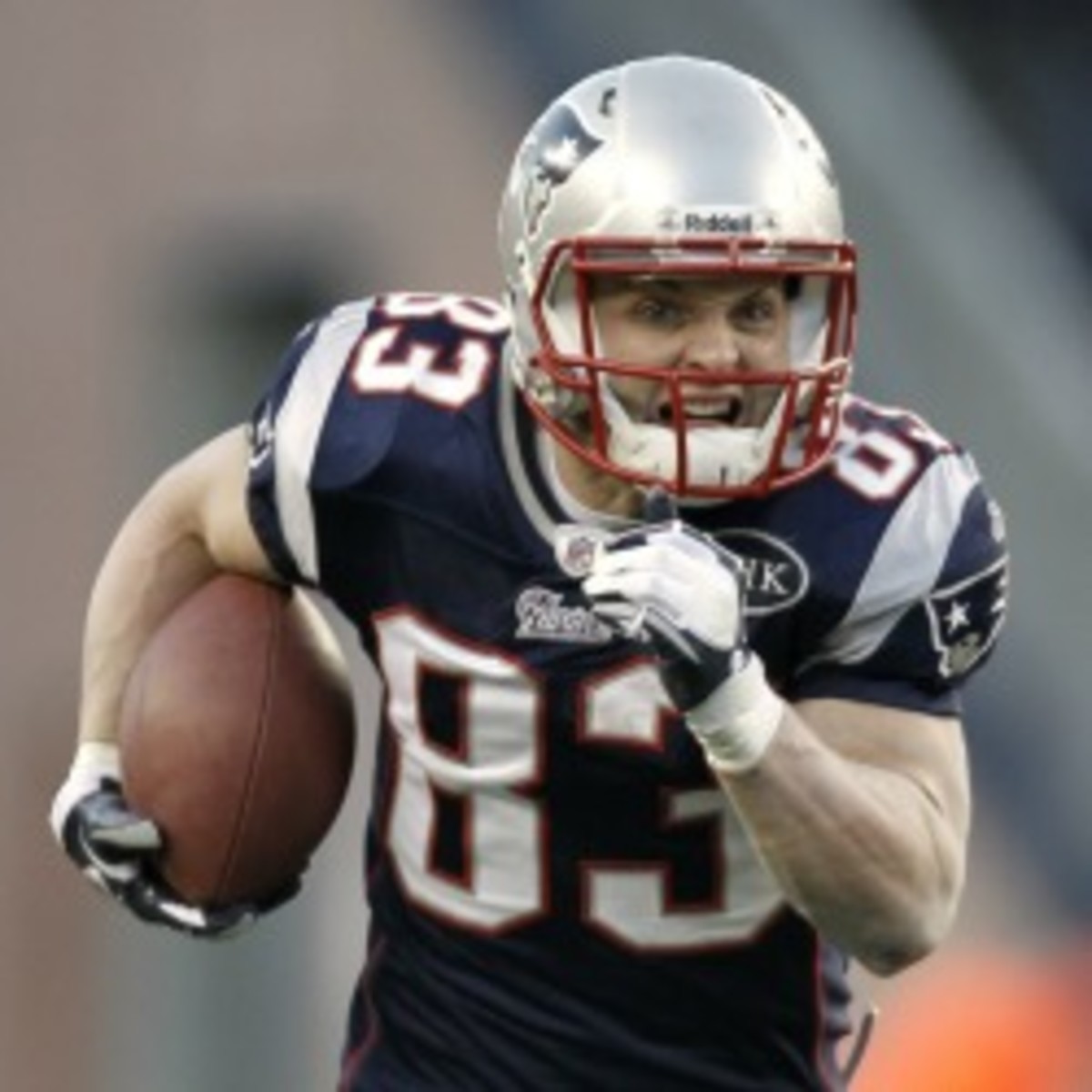 Patriots wide receiver Wes Welker will be a free-agent if the team doesn't sign him.(Winslow Townson/Getty Images)