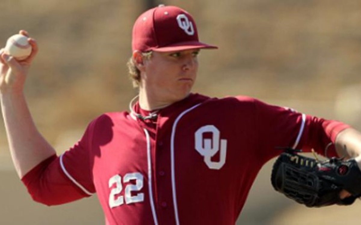Oklahoma pitcher Jonathan Gray reportedly tested positive for Adderall. (AP Photo)