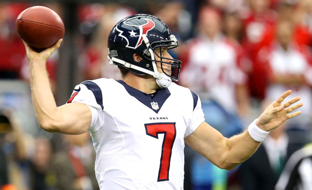 Case Keenum has yet to throw an interception since earning the starting quarterback job for the Texans.
