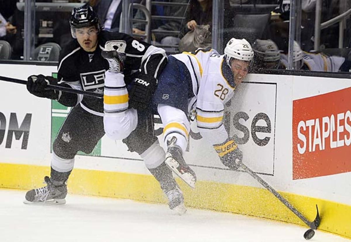 Zemgus Girgensons of the Buffalo Sabres