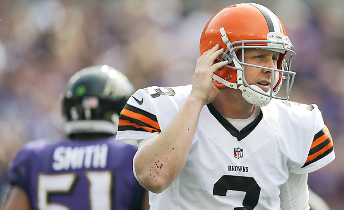 Brandon Weeden may not return as the Browns' starter after two subpar starts.