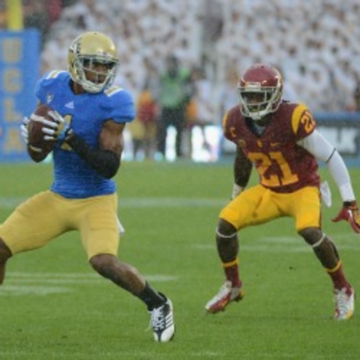 USC's Nickell Robey confirms he will enter the NFL Draft. (Harry How/Getty Images)