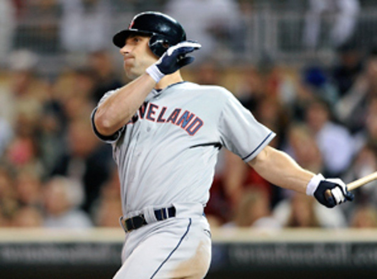 The Indians reclaimed Russ Canzler on waivers from Toronto on Wednesday after designating him for assignment Dec. 18.
