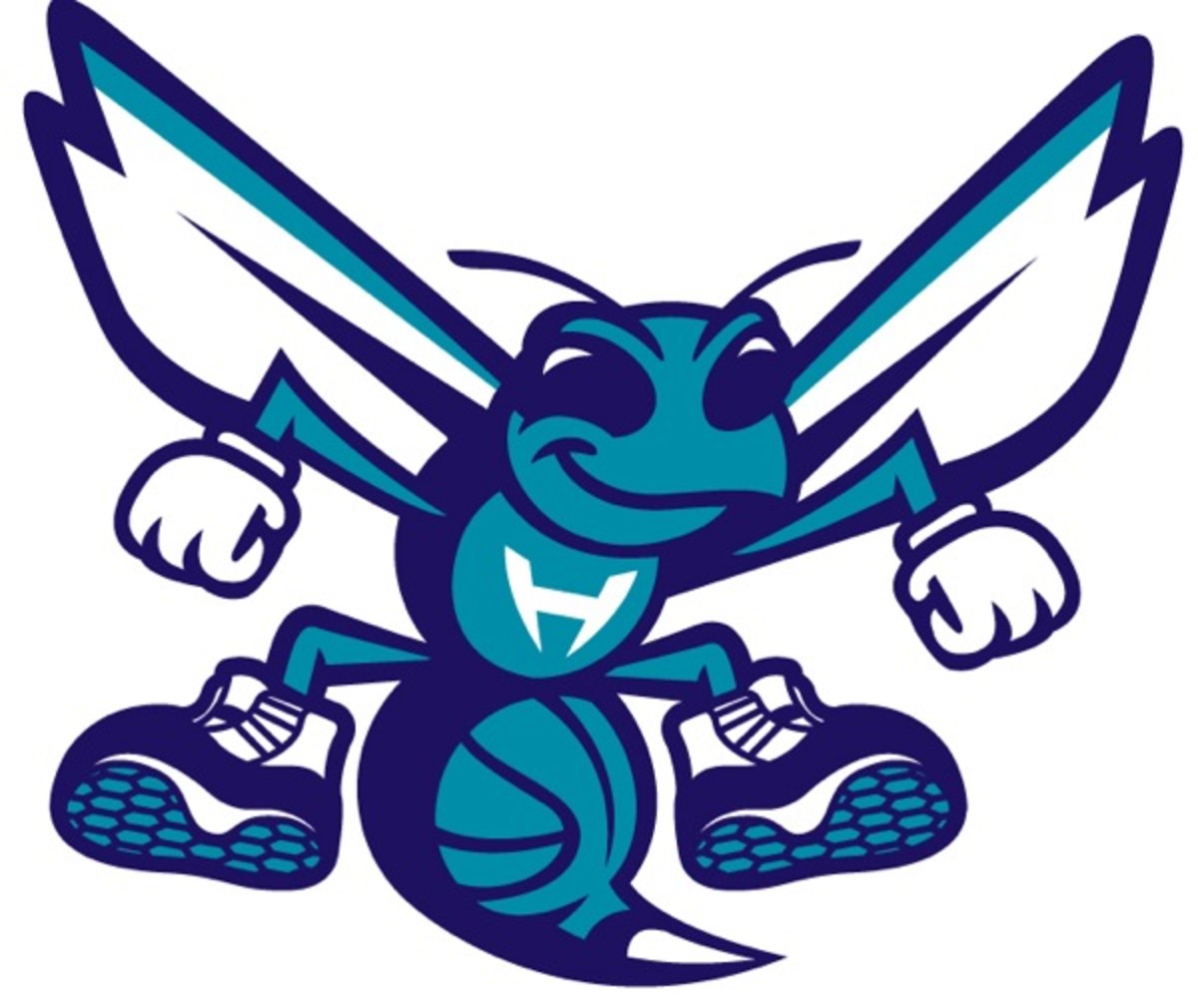 The Hornets' new mascot logo. (Bobcats)