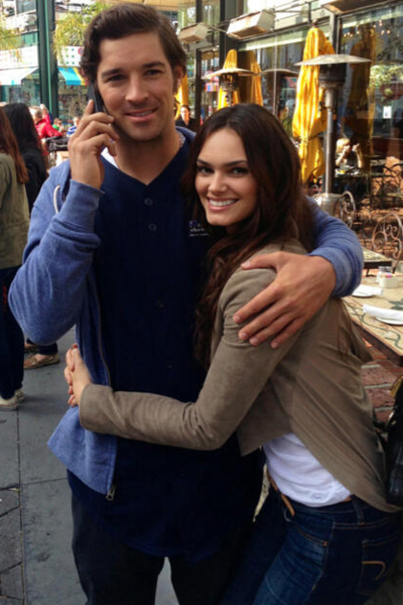 C.J. Wilson, Lisalla Montenegro