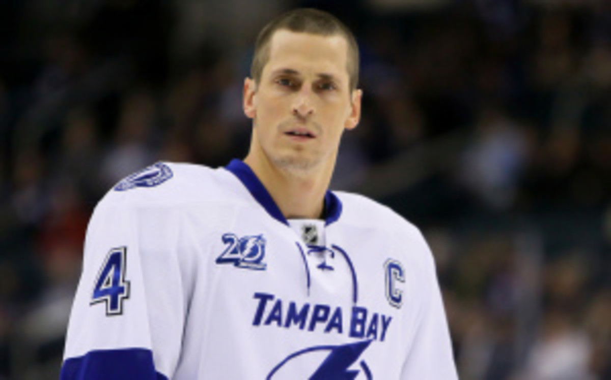 Vincent Lecavalier was bought out by the Lightning on Thursday after more than 15 years with the team. (Travis Golby/Getty Images)