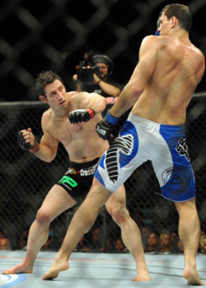 Tim Kennedy began fighting in unofficial bar brawls.