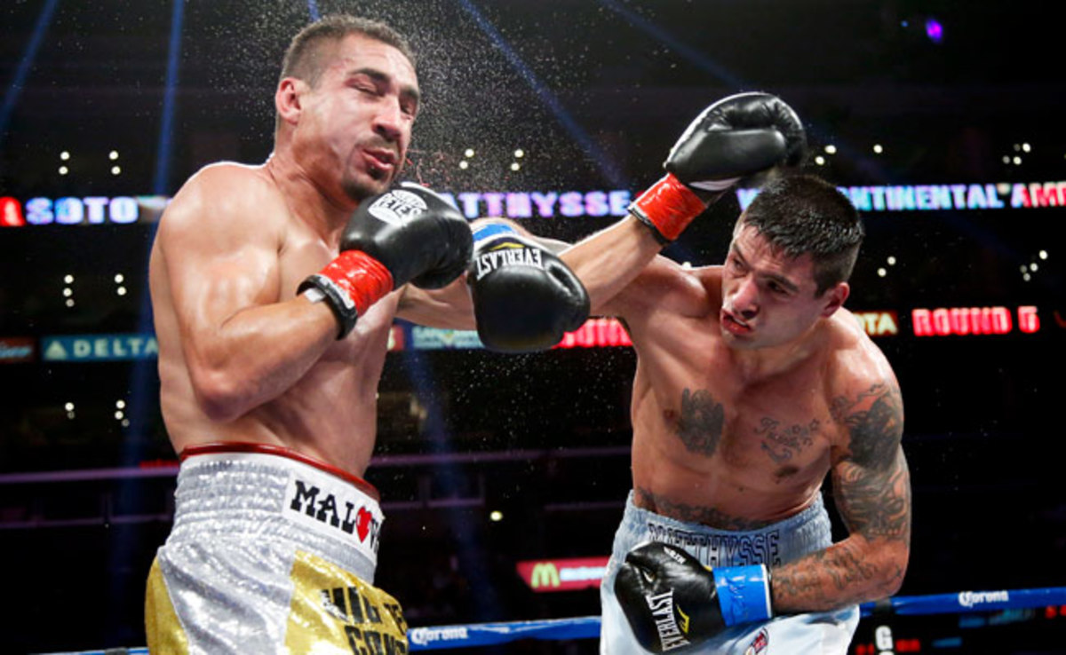 Lucas Matthysse knocked out Humberto Soto in the 12th round in June 2012.