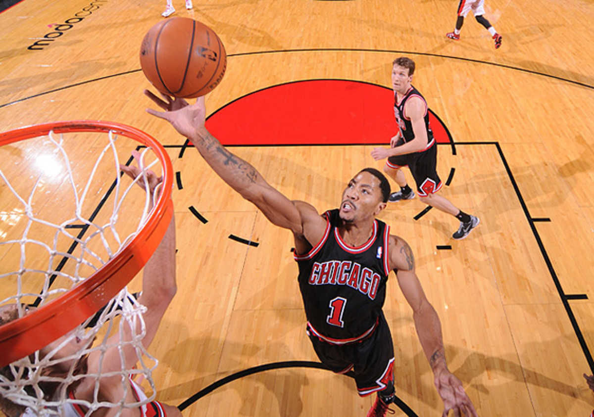 Another knee injury could seriously affect Derrick Rose's daring, high-flying act on the court.