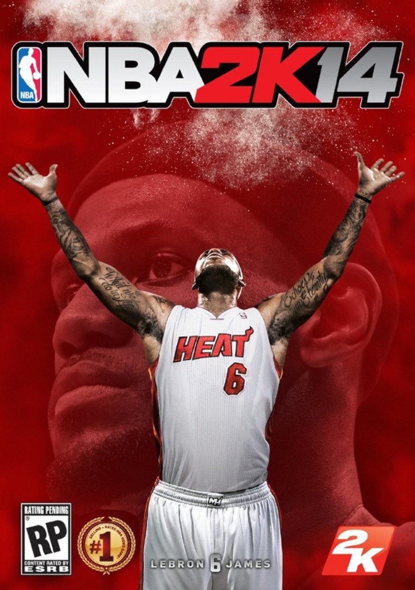 LeBron James will grace the cover of NBA 2K14. (2K Sports)