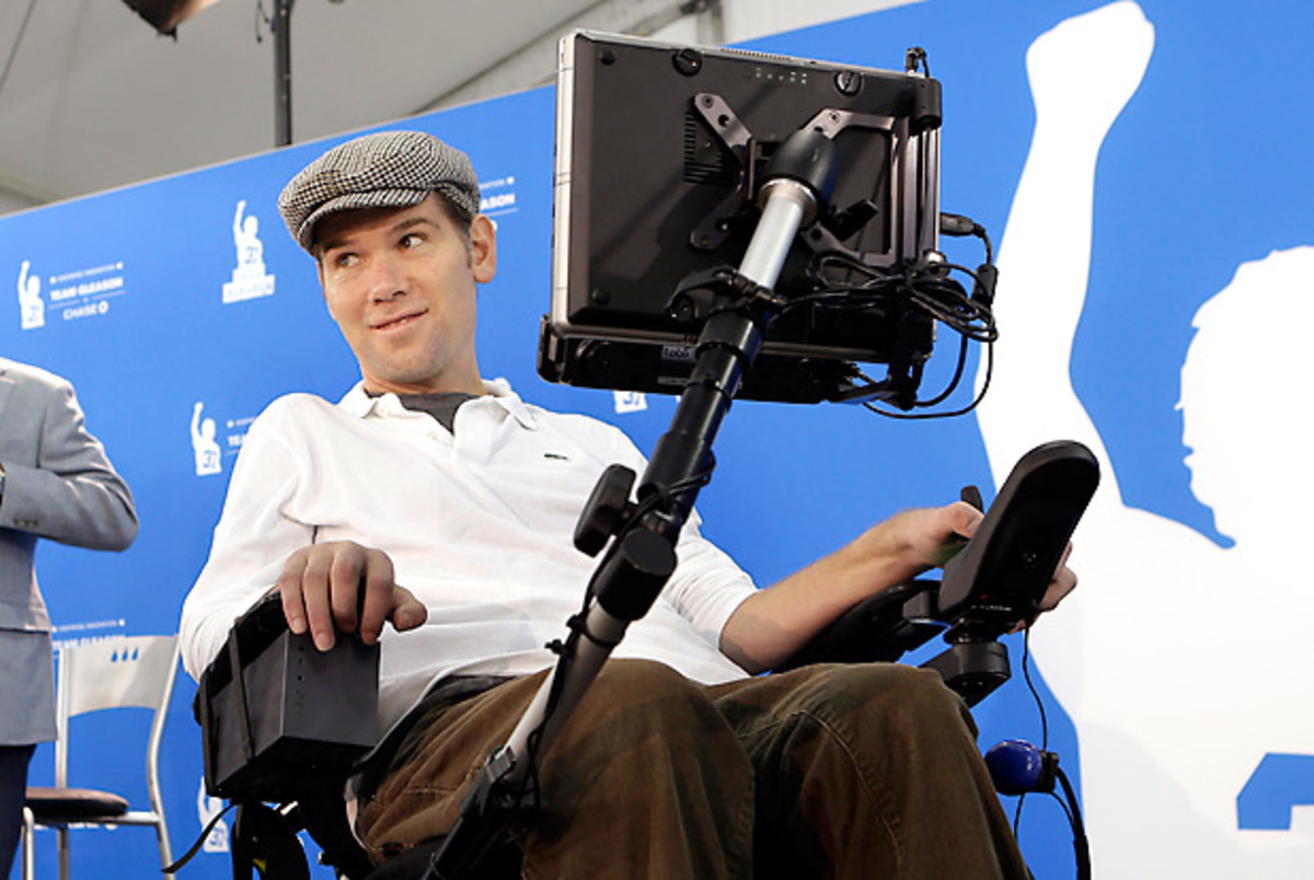 Audio was released on a skit that made fun of ex-Saints safety Steve Gleason. (AP Photo)Gerald Herbert/AP