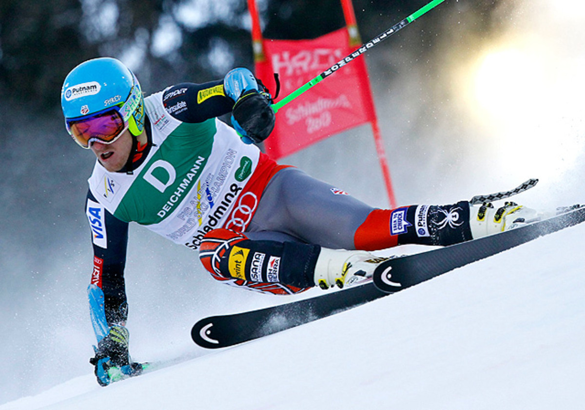 Ted Ligety obliterated the field in the men's giant slalom at the world championships to secure his third worlds gold medal.