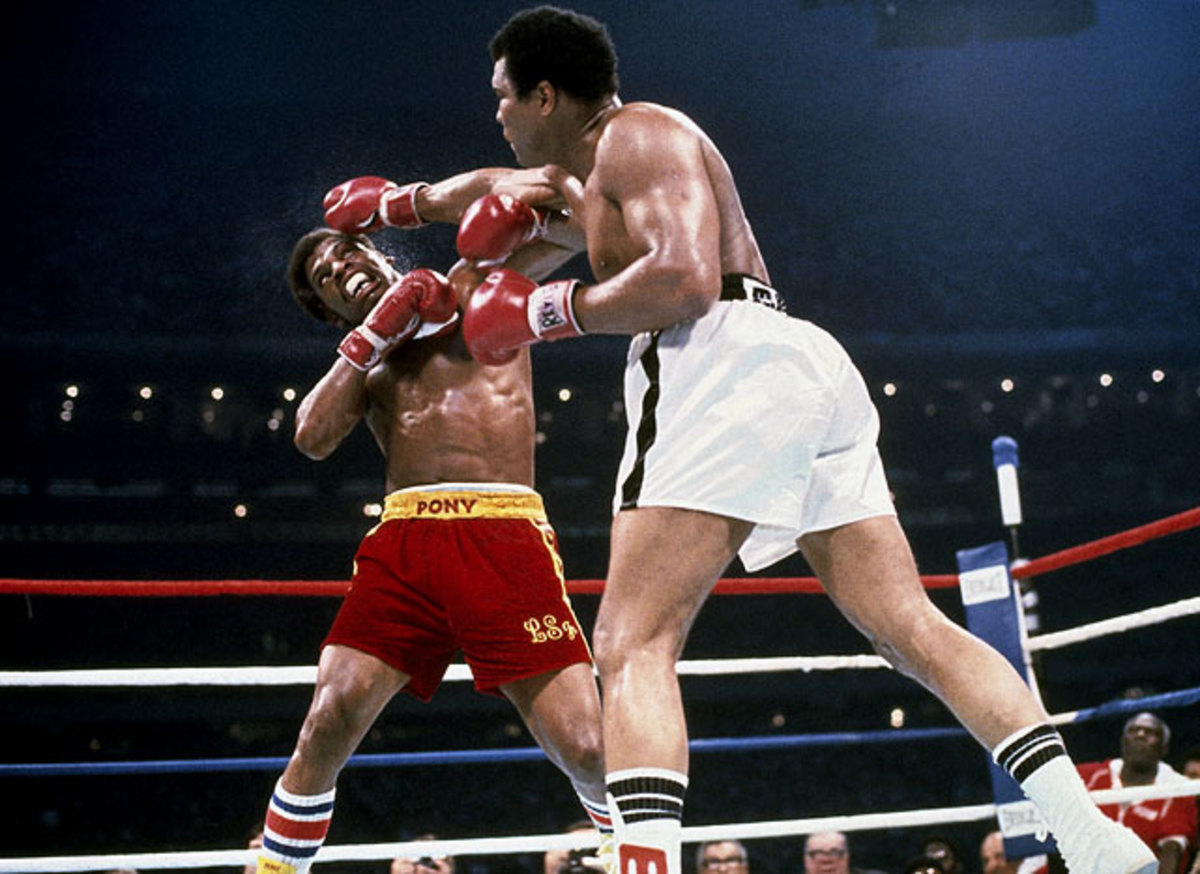 Muhammad Ali and Leon Spinks