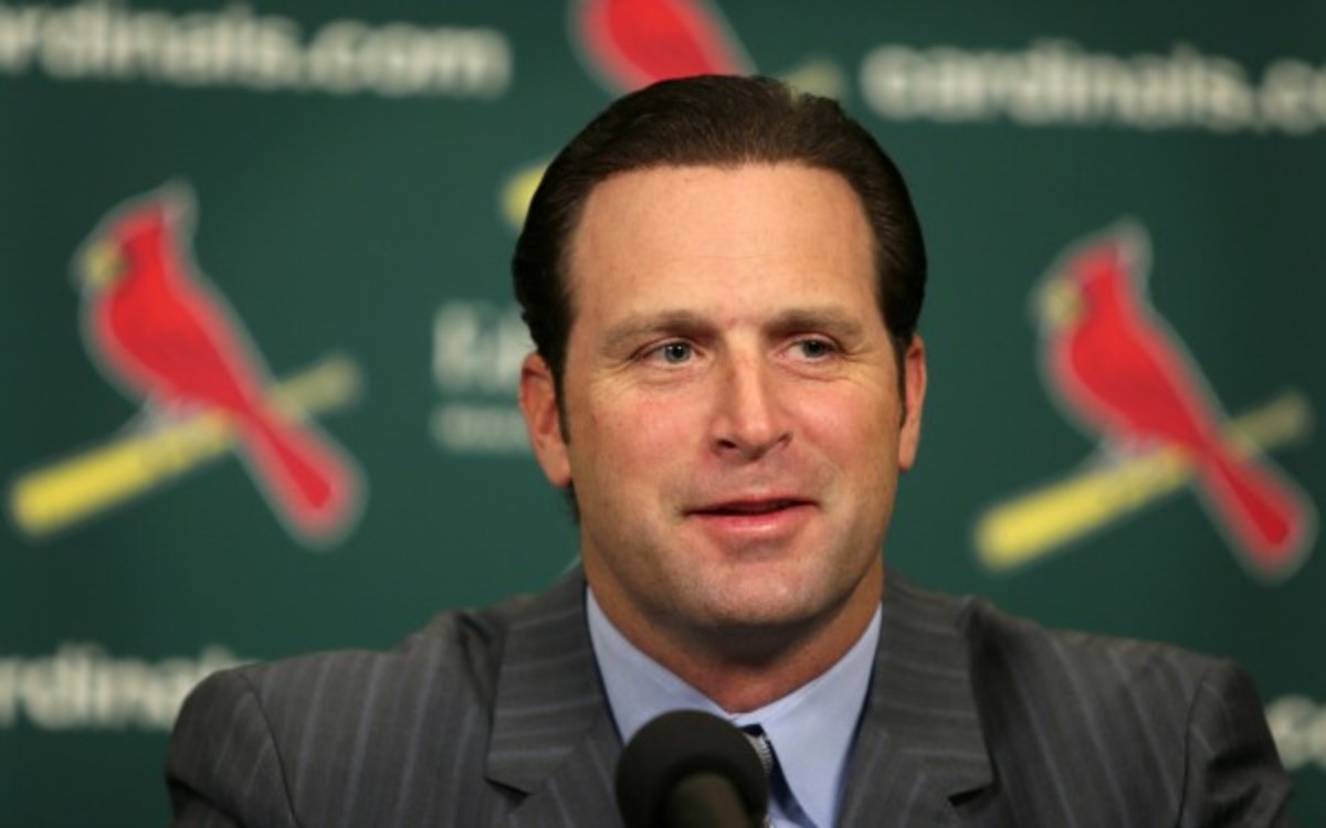 Mike Matheny has won gone deep into the playoffs in his two seasons as manager. (AP Photo/St. Louis Post-Dispatch, David Carson)